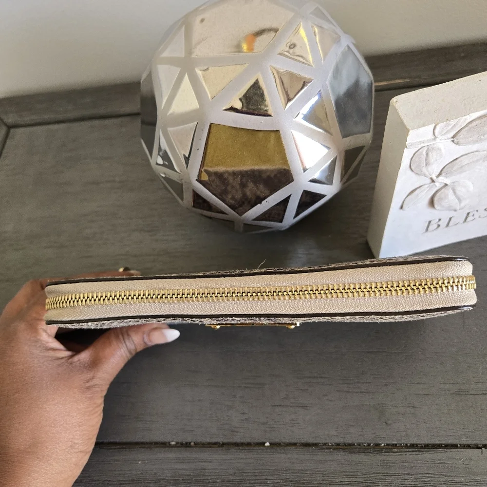 Michael Kors Snakeskin Print Wallet - Picture 8 of 12